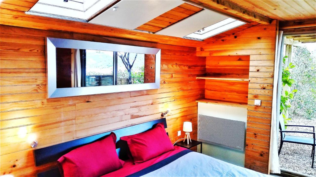 Studio 32M2 - Dans Propriete Avec Vue Imprenable Sur Le Lac Du Salagou Liausson Экстерьер фото